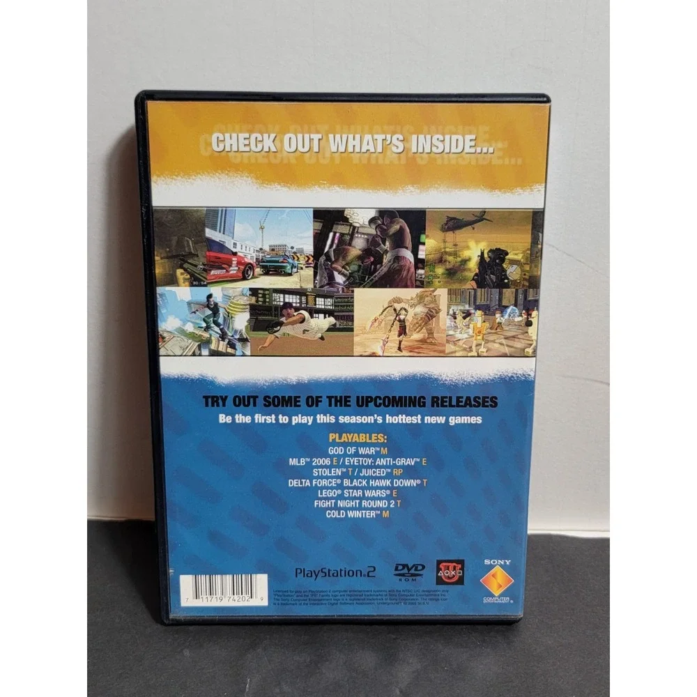 Jampack Vol. 12 RP-M Sony PlayStation 2 PS2 Tested Works